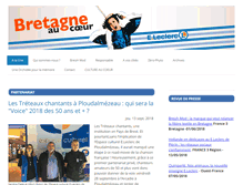 Tablet Screenshot of bretagneaucoeur.com